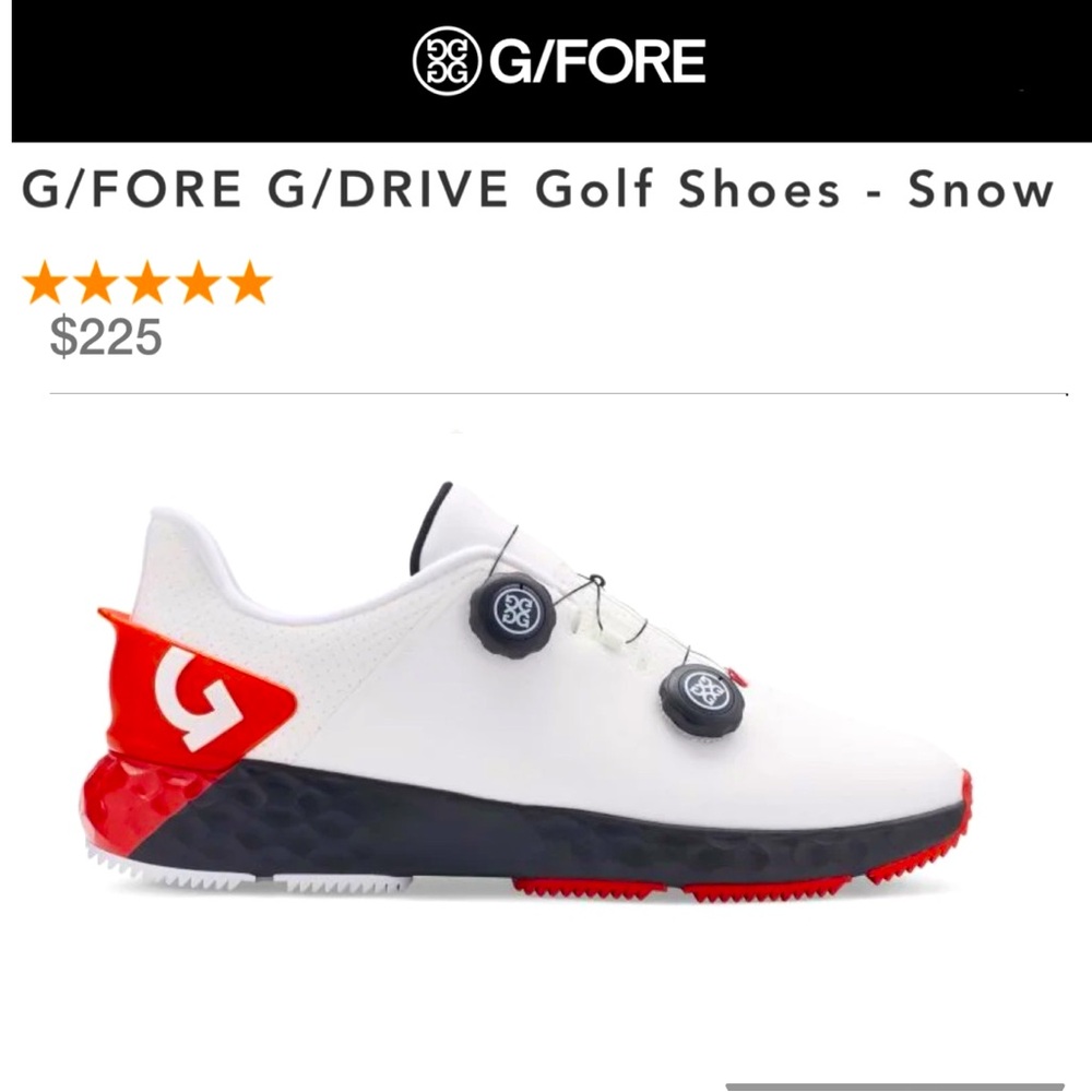 G/FORE G/DRIVE Golf Shoes - Snow